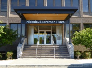 Hickok & Boardman Place Sign | Farrell Real Estate