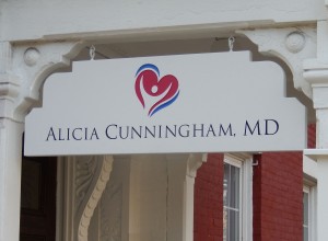 Alician Cunningham, MD Sign | Design Sign