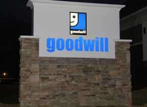 Goodwill Burlington Vermont sign