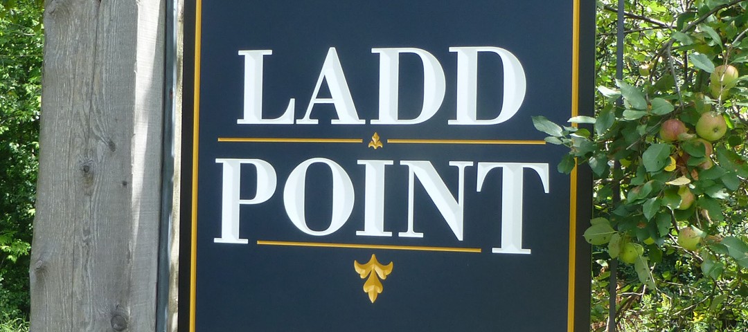 Ladd Point sign