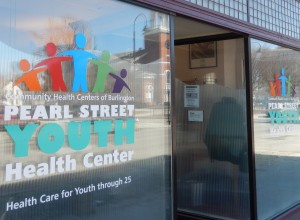 Pearl Street Youth Health Window Graphics Center