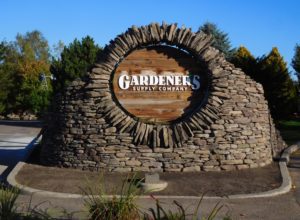 Gardeners Supply Company Monument Sign