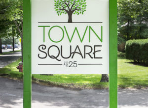 Town Square Raised Graphics