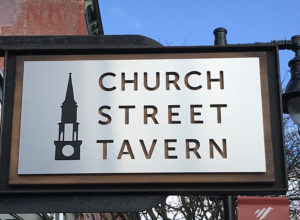 Church Street Tavern Small Sign