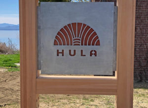 Hula - Custom Stainless Steel with Mahogany
