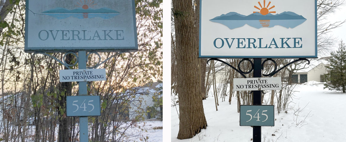 Before-and-After Reproduction Sign