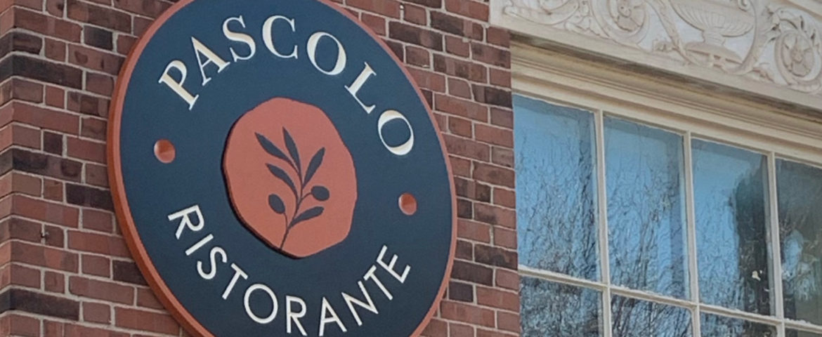 Pascolo Ristorante - Carved & Raised Painted Sign