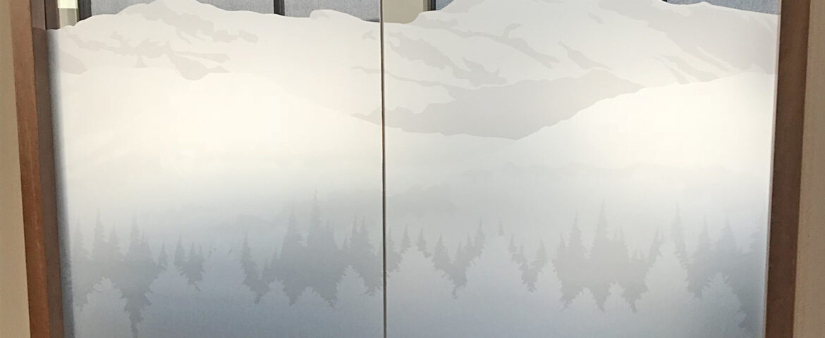 Etched Printed Vinyl