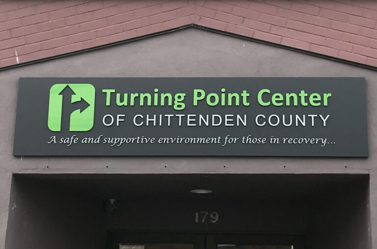 Turning Point Acrylic Letters Sign