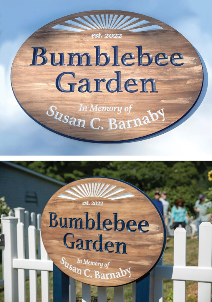 Bumblebee Garden Sign