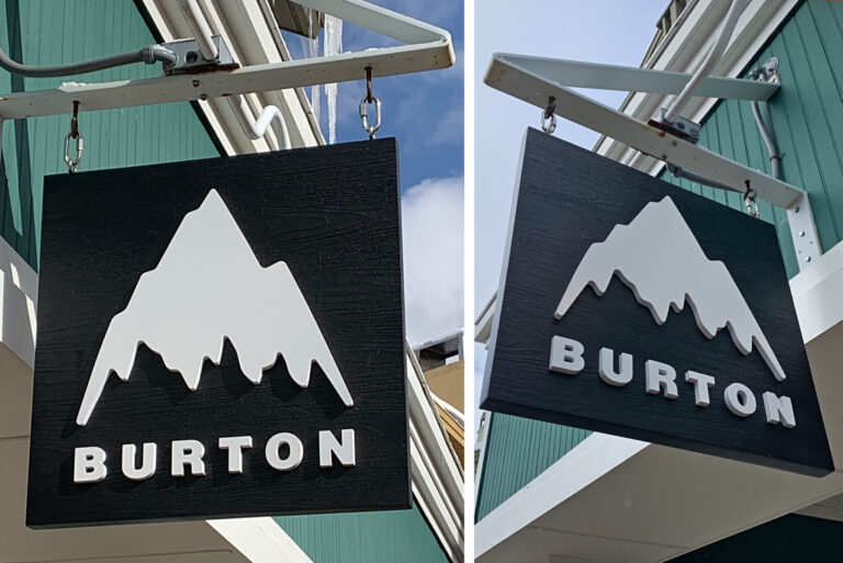 Burton SIgn