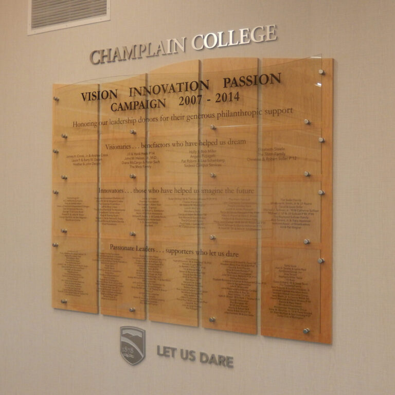 Glass & Maples at Champlain College