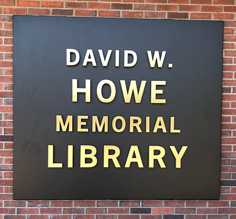 Library Sign