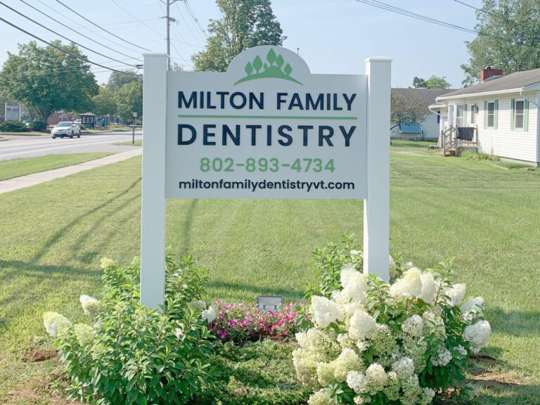 Milton Family Dentistry Sign