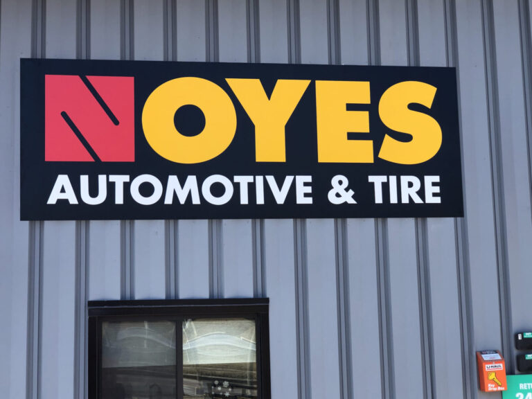 Noyes Building Sign
