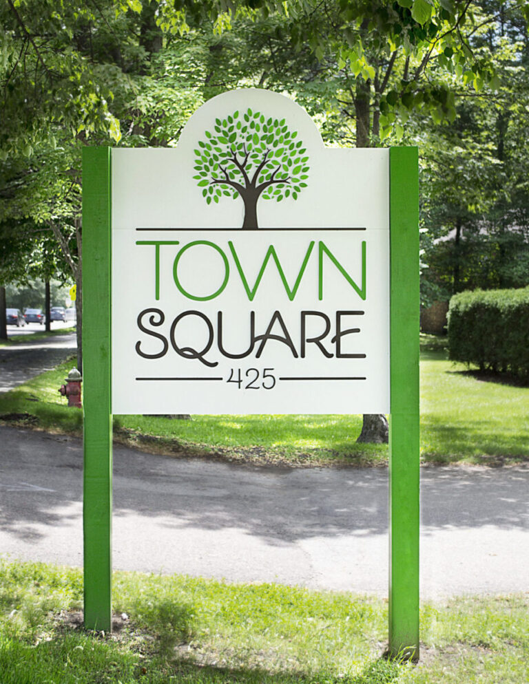 Town Square Sign