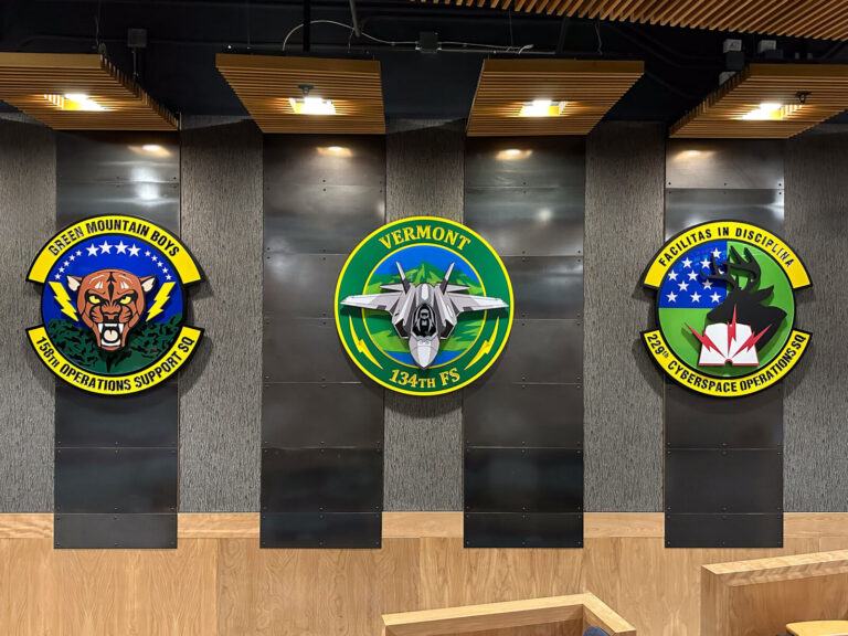 Vermont National Guard Signage